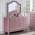 ZOHAR Dresser, Pink - Furniture World