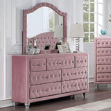 ZOHAR Dresser, Pink - Furniture World