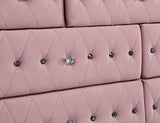 ZOHAR Dresser, Pink - Furniture World