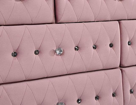 ZOHAR Dresser, Pink - Furniture World