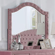 ZOHAR Mirror, Pink - Furniture World