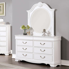 ALECIA Dresser, White - Furniture World