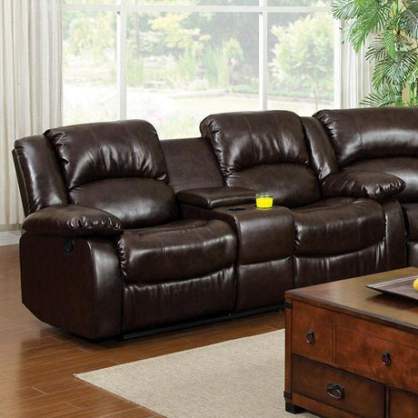 Winslow Love Seat w/ Center Console - Furniture World