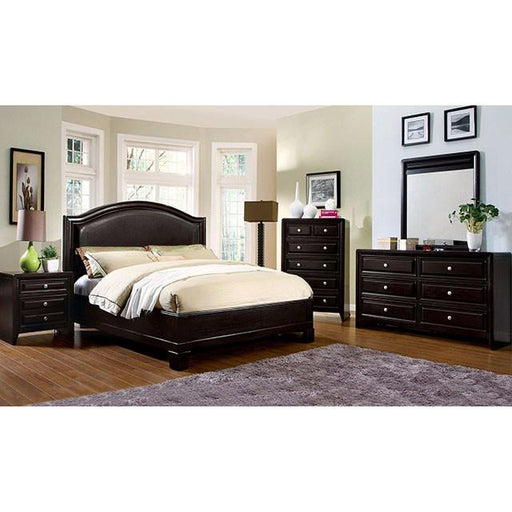 Winsor Espresso E.King Bed - Furniture World