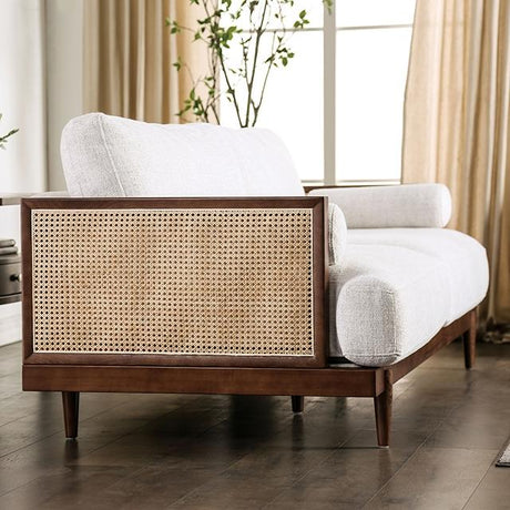 ALESUND Sofa, Beige/Light Oak, Natural & Brown - Furniture World