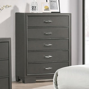 ALISON Chest, Dark Walnut - Furniture World