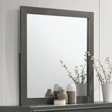 ALISON Mirror, Dark Walnut - Furniture World
