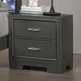 ALISON Night Stand, Dark Walnut - Furniture World