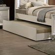 ALLIE Trundle Beige & Rose Gold - Furniture World