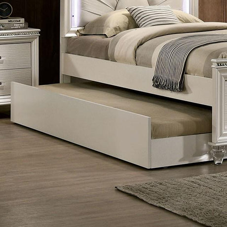 ALLIE Trundle Beige & Rose Gold - Furniture World
