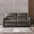 ALTAMURA Power Sofa, Gray & Beige - Furniture World