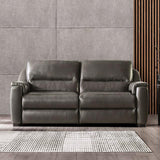 ALTAMURA Power Sofa, Gray & Beige - Furniture World