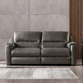 ALTAMURA Power Sofa, Gray & Beige - Furniture World