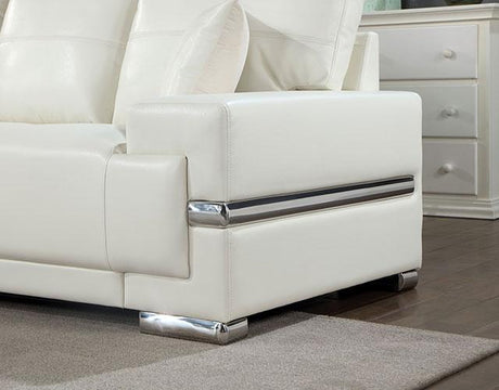 ALTHEA Sectional, White - Furniture World