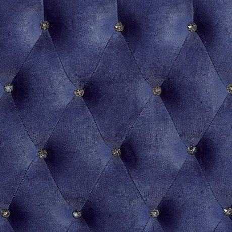 Alzir Bed Grey & Blue - Furniture World