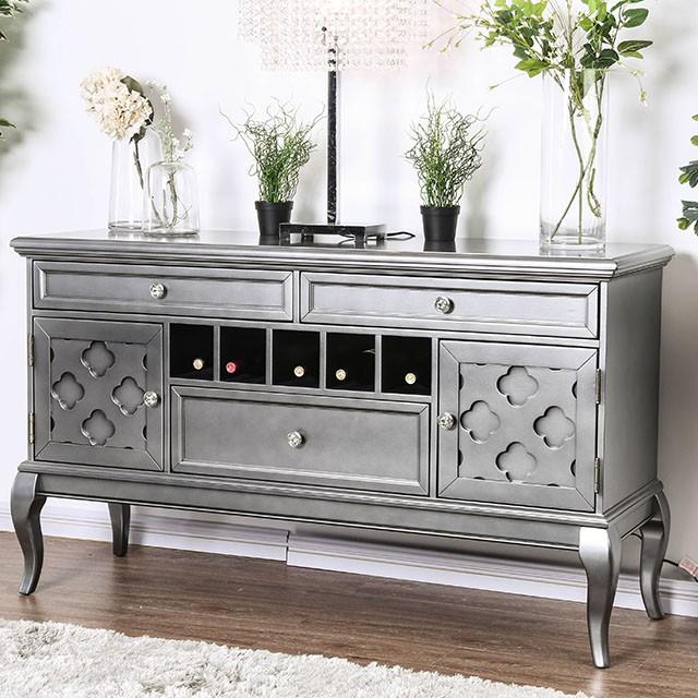Amina Gray Server - Furniture World