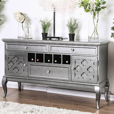 Amina Gray Server - Furniture World