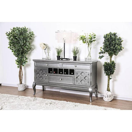 Amina Gray Server - Furniture World