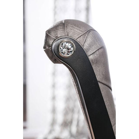 Amina Gray Side Chair (2/CTN) - Furniture World