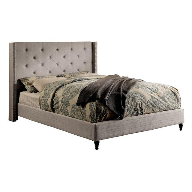 Anabelle Bed Blue & Gray - Furniture World