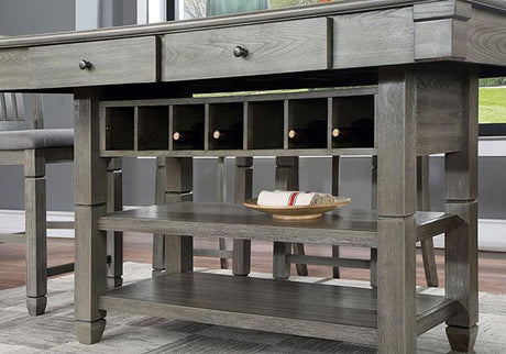 Anaya 7 Pc Counter Ht Table Set - Furniture World
