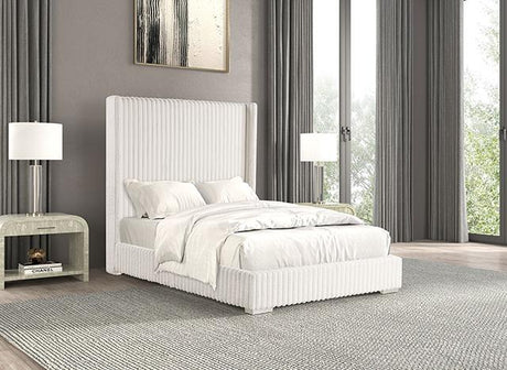 Cadwell Bed Black, Grey, Pink & White - Furniture World