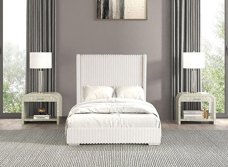 Cadwell Bed Black, Grey, Pink & White - Furniture World