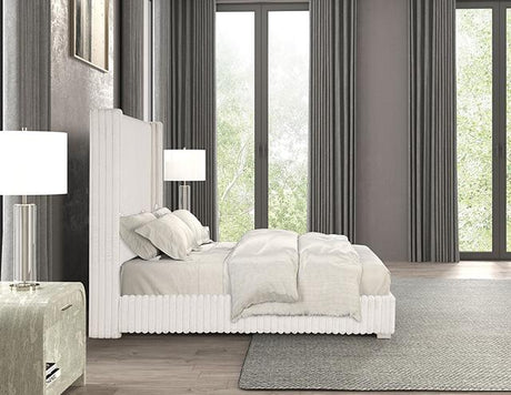 Cadwell Bed Black, Grey, Pink & White - Furniture World