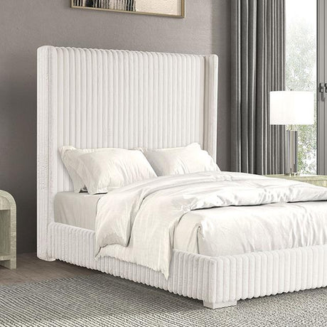Cadwell Bed Black, Grey, Pink & White - Furniture World