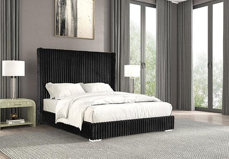 Cadwell Bed Black, Grey, Pink & White - Furniture World