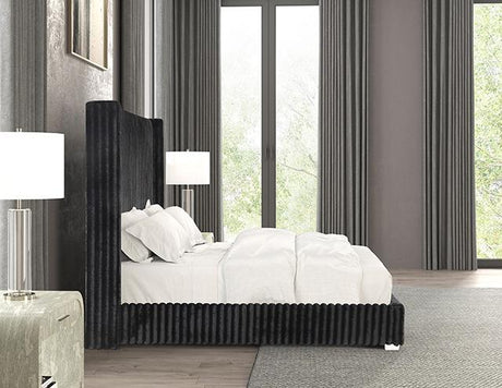 Cadwell Bed Black, Grey, Pink & White - Furniture World