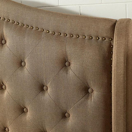 Carly Bed Grey & Brown - Furniture World