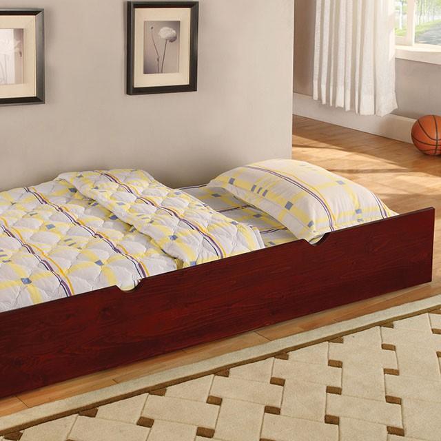 Carus Cherry Twin Bed - Furniture World