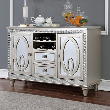CATHALINA Server, Silver - Furniture World