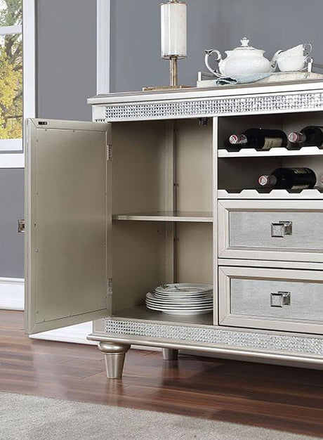 CATHALINA Server, Silver - Furniture World