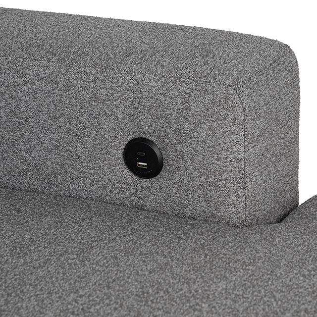 Chatham Sectional Gray - Furniture World