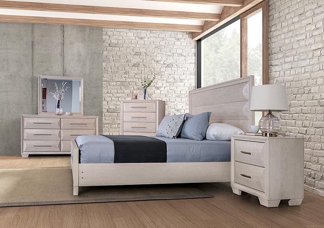 Chemnitz Bed Espresso & White - Furniture World