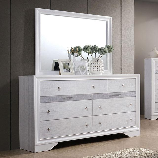 Chrissy White Dresser - Furniture World