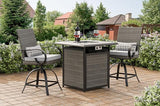 Arosa Fire Pit Counter Ht. Table