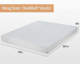 Artemisia 8" Cal. King, E.King, Full, & Queen Memory Foam Mattress - Furniture World