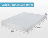 Artemisia 8" Cal. King, E.King, Full, & Queen Memory Foam Mattress - Furniture World