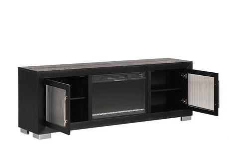 Ashbourne 60" & 72" TV Stand w/ Fire Place - Furniture World