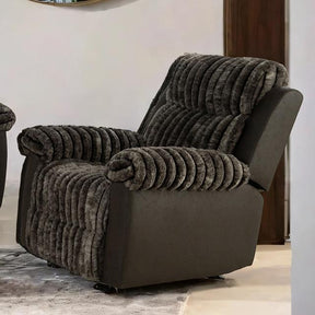 Dionysus Manual Glider Recliner Brown - Furniture World