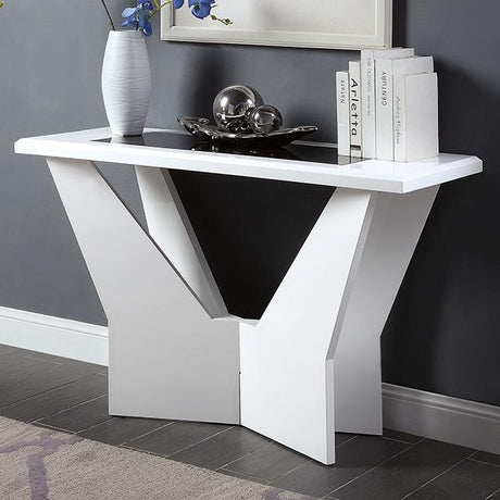 DUBENDORF Sofa Table, White - Furniture World