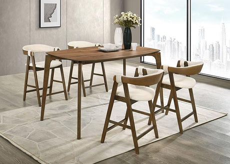 Ebikon 5 Pc Counter Ht Table Set - Furniture World