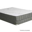 EDREA White/Gray 10" Tight Top Pocket Coil, Queen - Furniture World