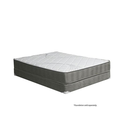 EDREA White/Gray 10" Tight Top Pocket Coil, Full - Furniture World