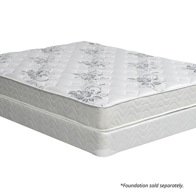 ELBERTYNA White 8" Tight Top Mattress, Queen - Furniture World