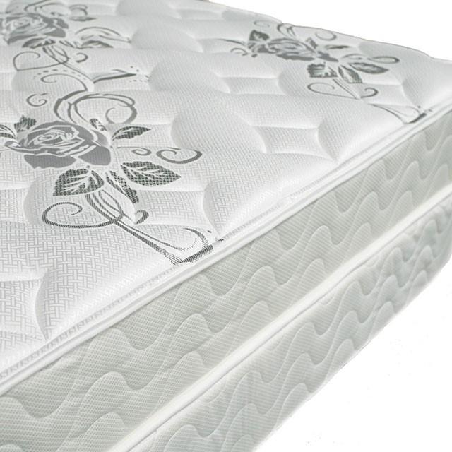 ELBERTYNA White 8" Tight Top Mattress, Queen - Furniture World