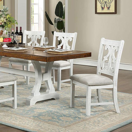 Auletta Transitional Dining Table Round & Squre - Furniture World